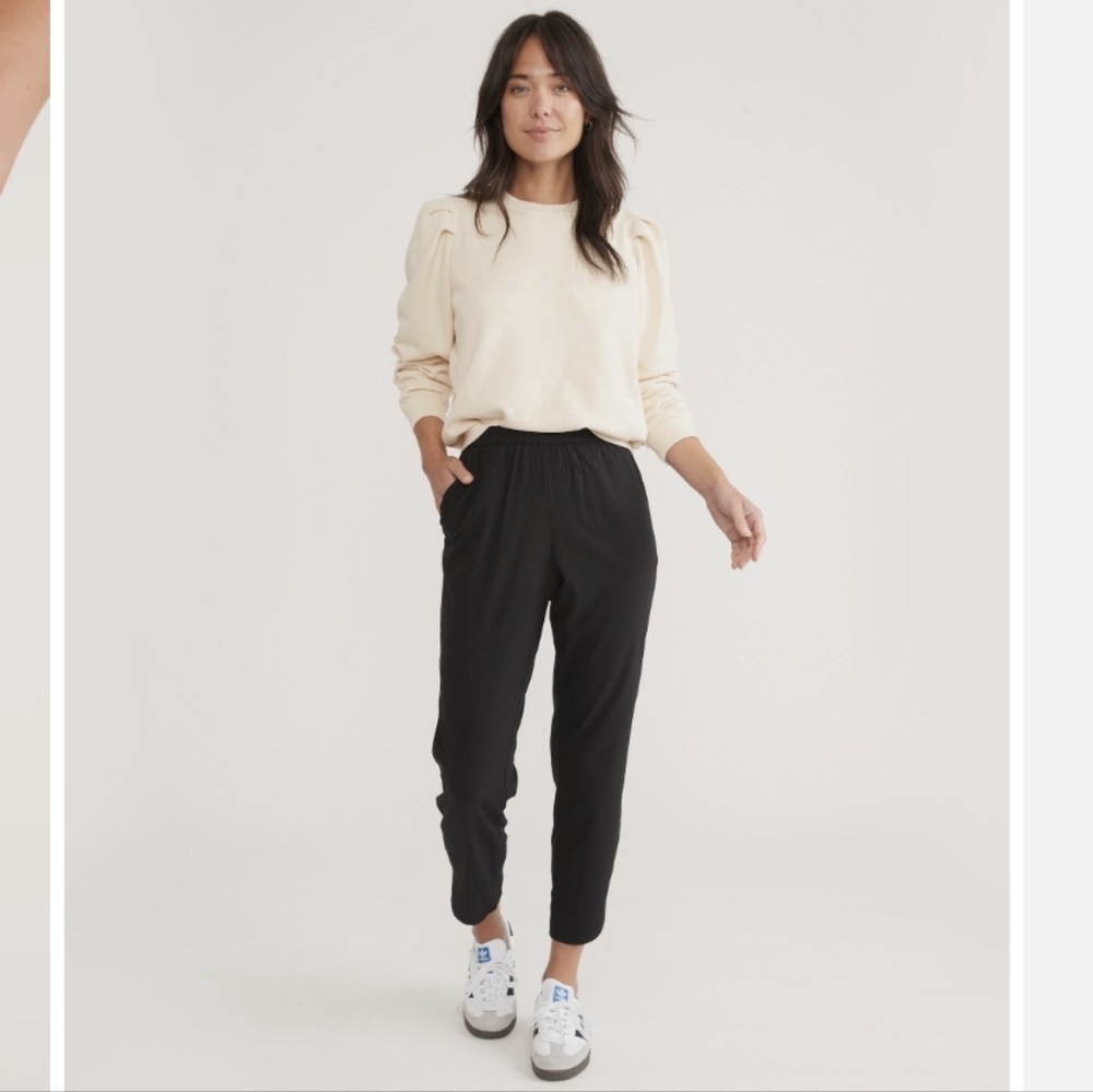 Marine Layer Allison Pant In Black
